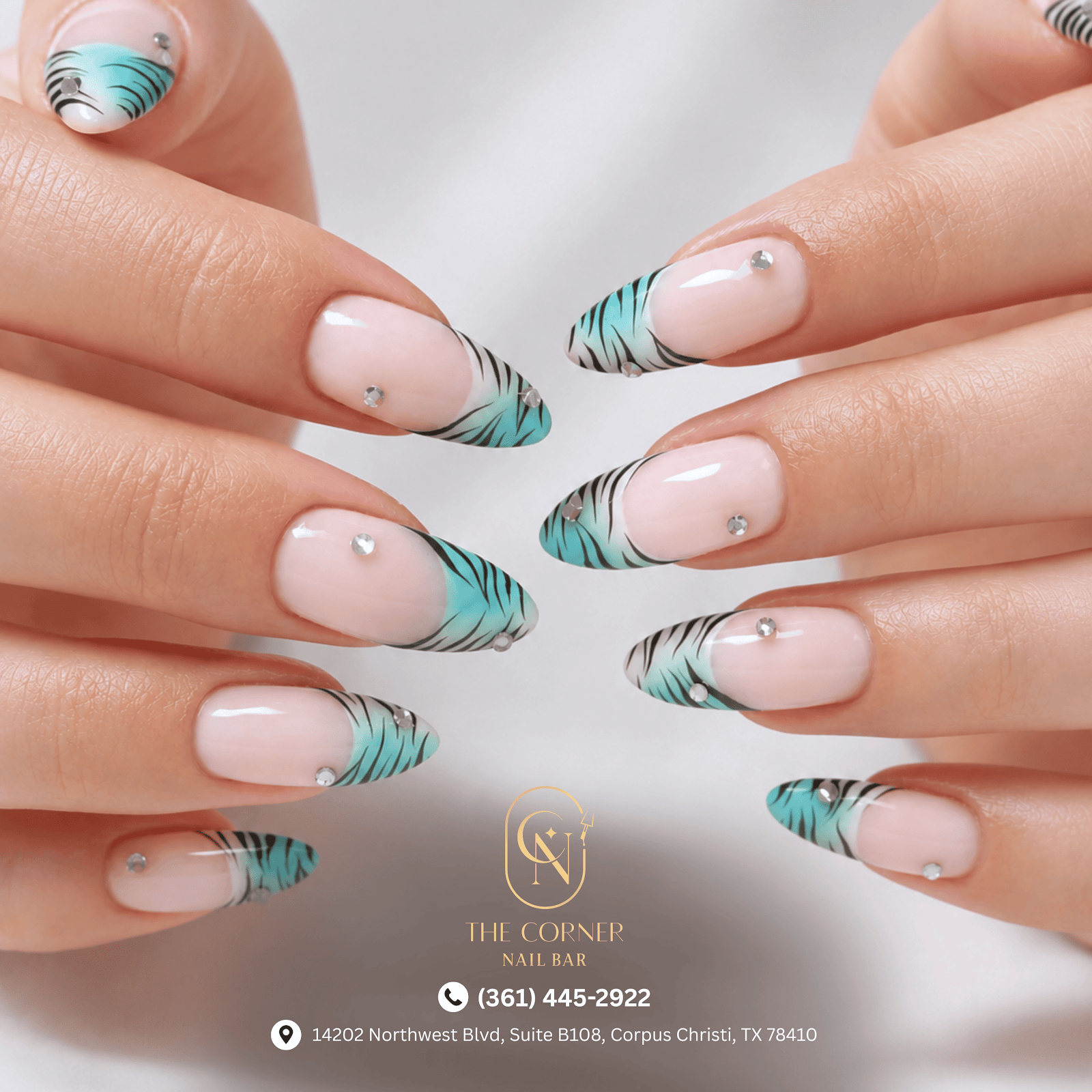 The Corner Nail Bar Calallen nail work in Corpus Christi, Texas