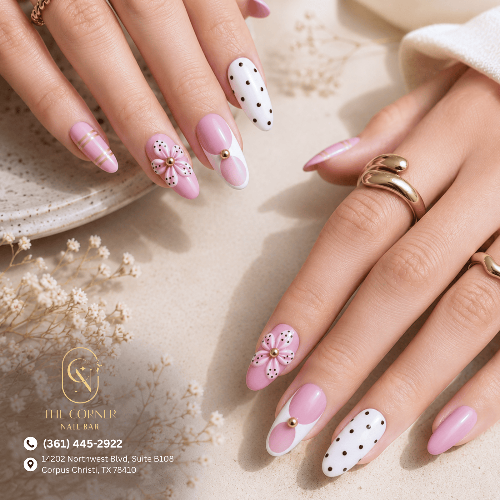The Corner Nail Bar Calallen nail photo 3